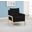 Destiny Boucle Accent Arm Chair In Black