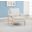 Destiny Boucle Accent Arm Chair In Cream