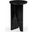Devlin Marble Drink Table In Black