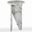 Devlin Marble Drink Table In White