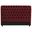 Devon 57 Inch Upholstered California King Headboard In Wine Red