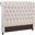 Devon Tufted Upholstered Full Headboard Beige