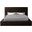 Dexter Corduroy Fabric Full Bed In Brown