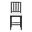 Deya Bobbin Counter Stool In Black and White
