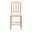Deya Bobbin Counter Stool In Natural Brown and White