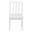 Deya Bobbin Dining Chair In White