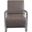 Diamond Sofa Century Elephant Grey Bonded Leather Accent Chair