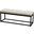 Diamond Sofa Mateo Desert Sand Fabric Small Tufted Bench