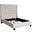 Diamond Sofa Park Ave Desert Sand Linen King Bed