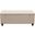 Diamond Sofa Park Ave Sand Fabric Lift Top Storage Bench