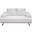 Diamond Sofa Russo White Air Leather Loveseat