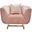 Diamond Sofa Venus Pink Velvet Chair