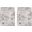 Dice Marble Decorative Dice In Beige