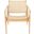Dilan Safari Chair In White