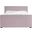 Dillard Velvet Full Bed In Pink