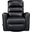 Dimitri Swivel Glider Reclining Chair In Black