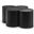 Dimple 4 Piece Coffee Table In Black