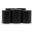 Dimple 5 Piece Coffee Table In Black