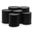 Dimple 6 Piece Coffee Table In Black