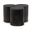 Dimple 3 Piece Coffee Table In Black