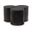 Dimple 3 Piece Coffee Table In Black