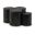 Dimple 4 Piece Coffee Table In Black