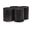 Dimple 4 Piece Coffee Table In Black