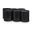 Dimple 6 Piece Coffee Table In Black