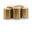 Dimple 5 Piece Coffee Table In Gold