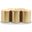 Dimple 5 Piece Coffee Table In Gold