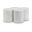 Dimple 4 Piece Coffee Table In White