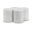 Dimple 4 Piece Coffee Table In White
