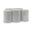 Dimple 5 Piece Coffee Table In White