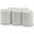 Dimple 5 Piece Coffee Table In White