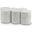 Dimple 6 Piece Coffee Table In White