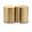 Dimple 2 Piece End Table In Gold