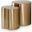 Dimple 2 Piece End Table In Gold