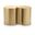 Dimple 2 Piece End Table In Gold