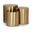Dimple 3 Piece End Table In Gold