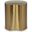Dimple End Table In Gold
