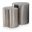 Dimple 2 Piece End Table In Silver