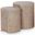 Dimple 2 Piece End Table In Taupe