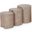Dimple 3 Piece End Table In Taupe
