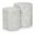 Dimple 2 Piece End Table In White