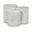 Dimple 3 Piece End Table In White