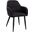 Dining Chair Set Of 2 In Black Leather Look I 1193
