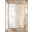 Dion Antique And Gold Leaf Rectangular Mirror