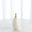 Dipped Golden Crackle And White Slender Small Vase In Gold