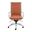 Dirk High Back Office Chair In Dark Caramel