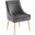 Discern Gray Upholstered Performance Velvet Dining Chair